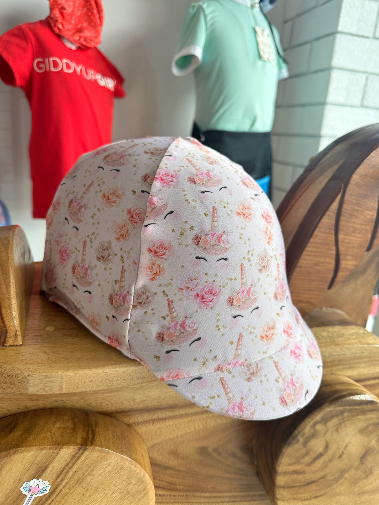 Unicorn Kids Helmet Cover