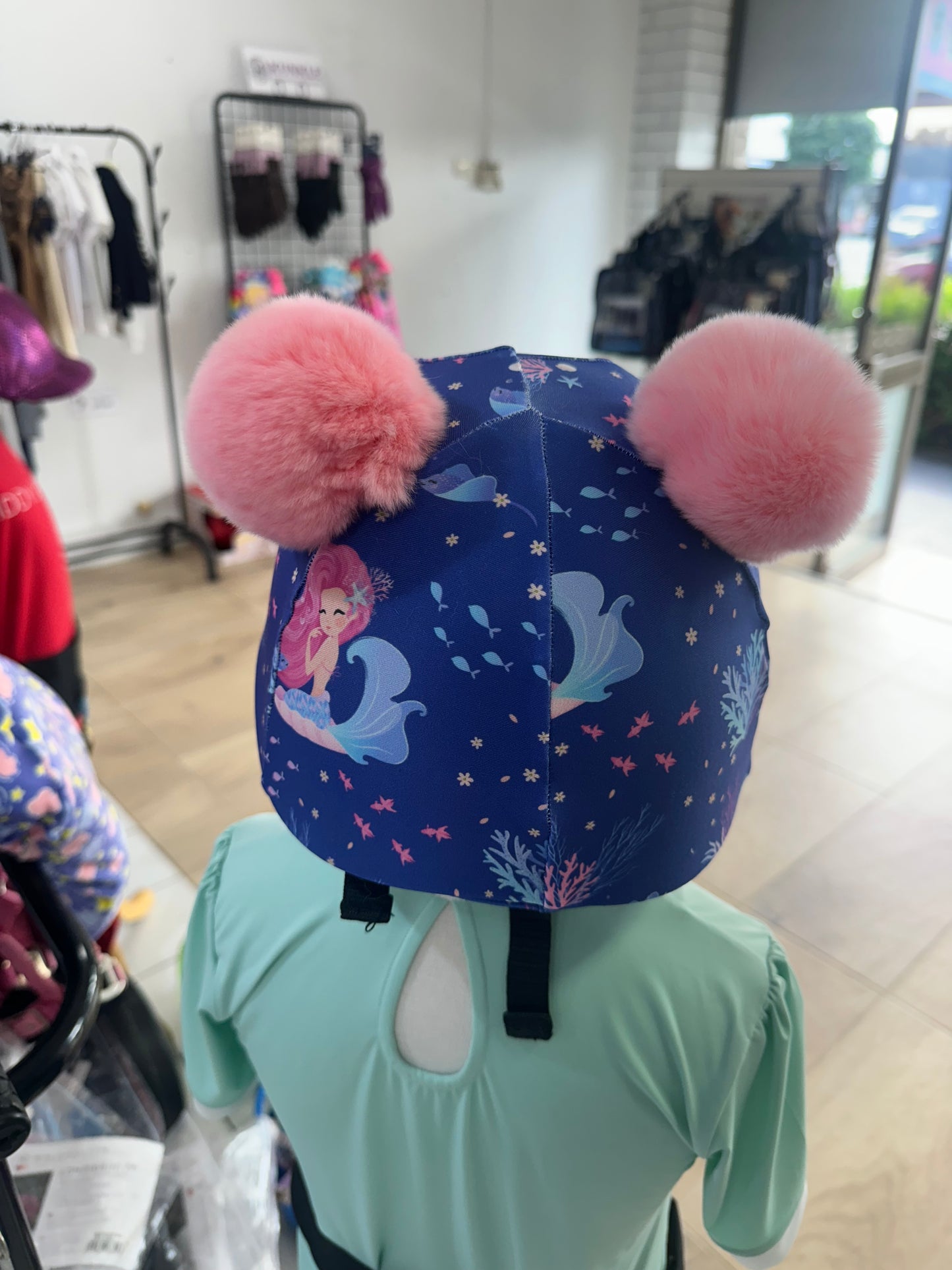 Mermaid Kids Helmet Cover