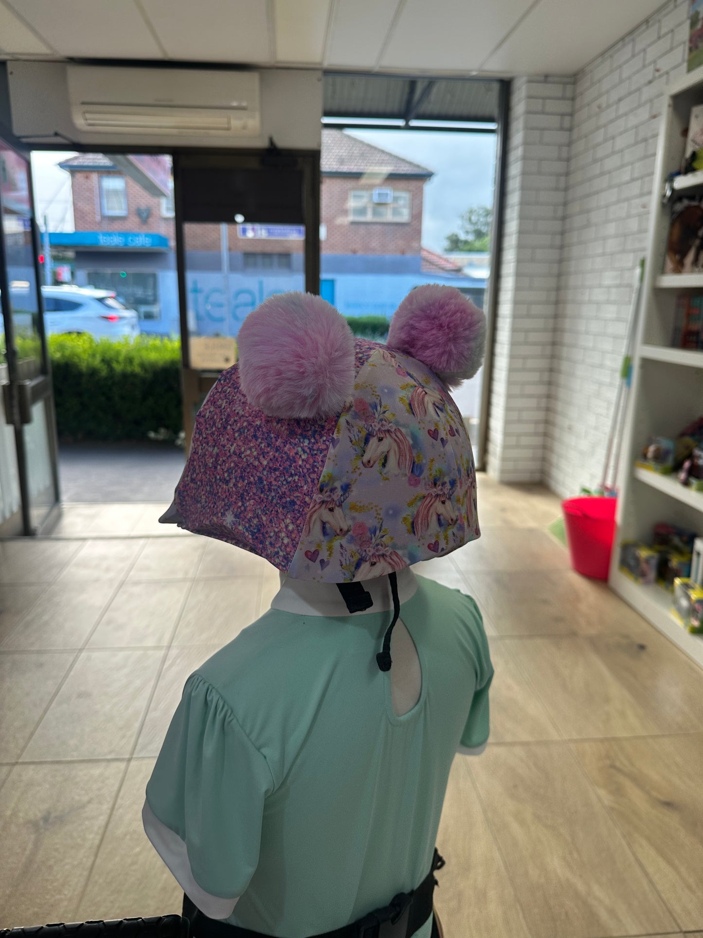 Enchanted Unicorns Kids Helmet Cover