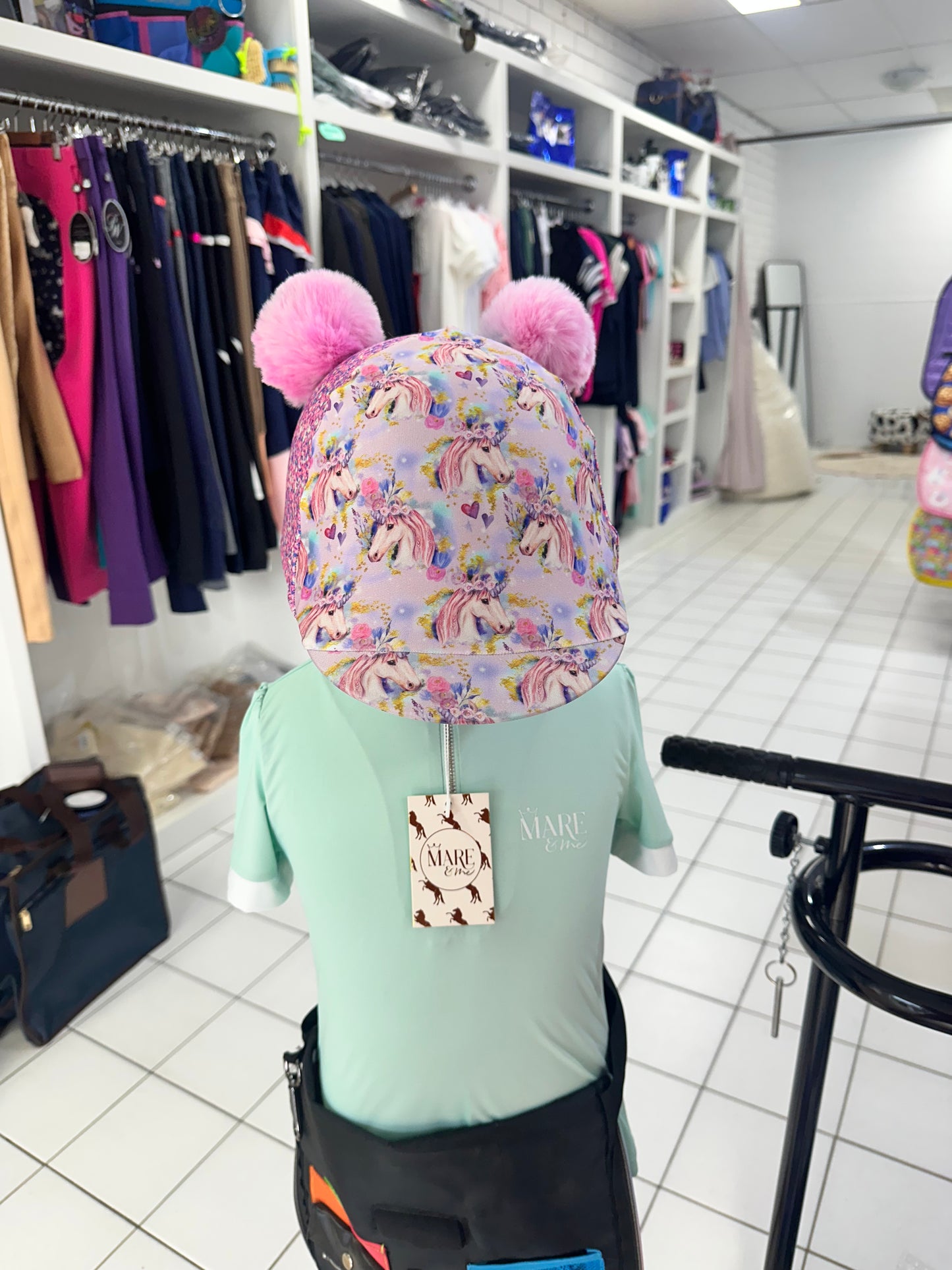 Enchanted Unicorns Kids Helmet Cover
