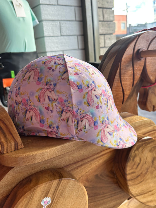 Enchanted Unicorns Kids Helmet Cover