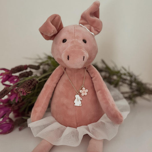 Two Little Fillies Fleur Girls Necklace