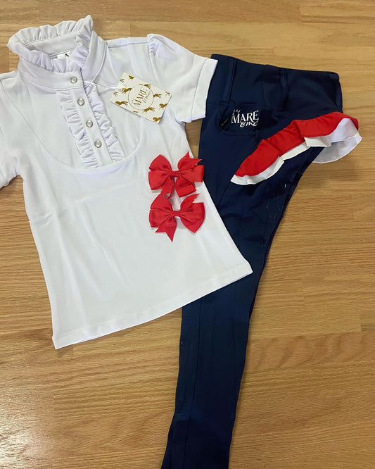 Mare and Me Girls Layla Show Shirt