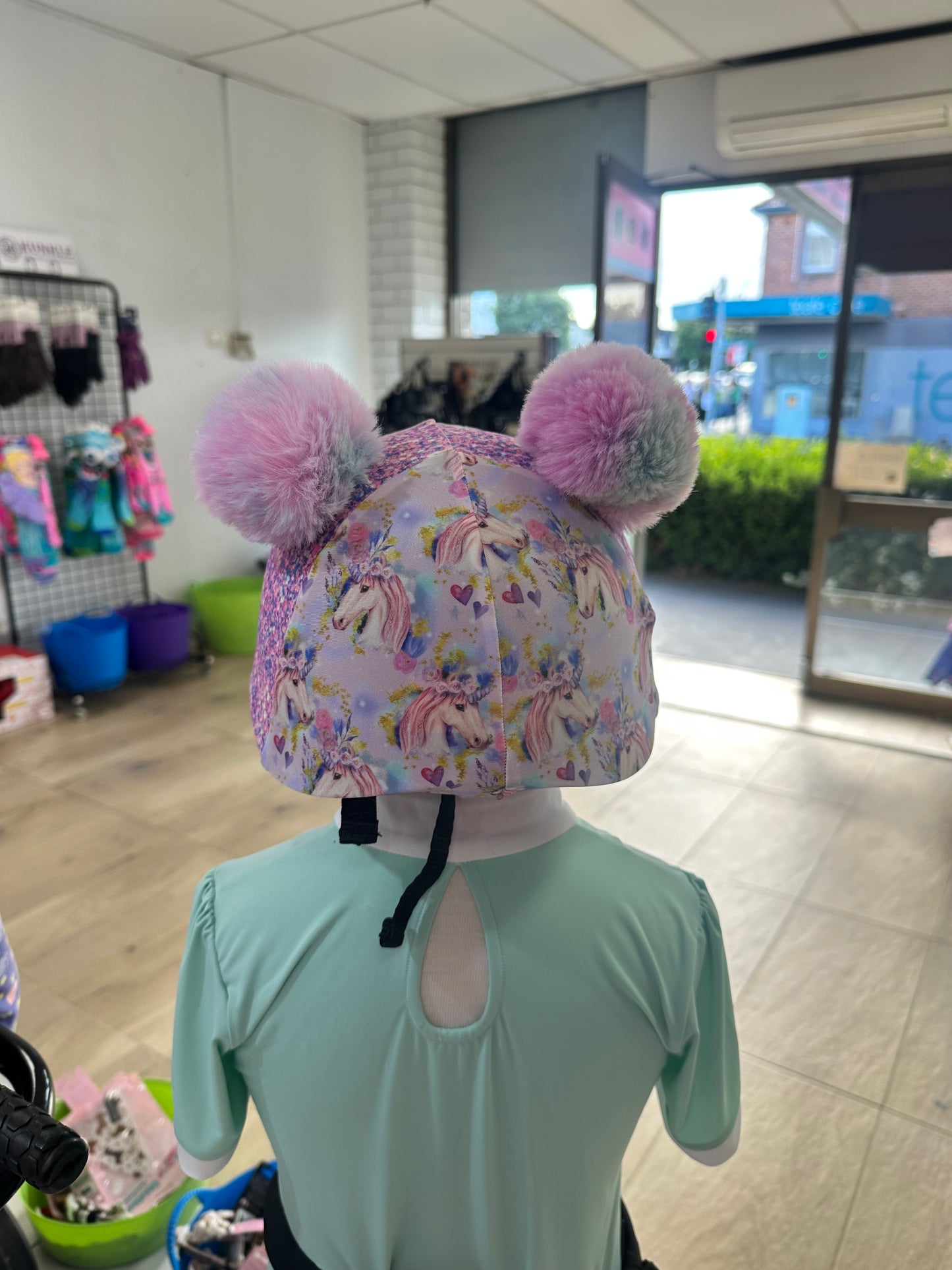 Enchanted Unicorns Kids Helmet Cover