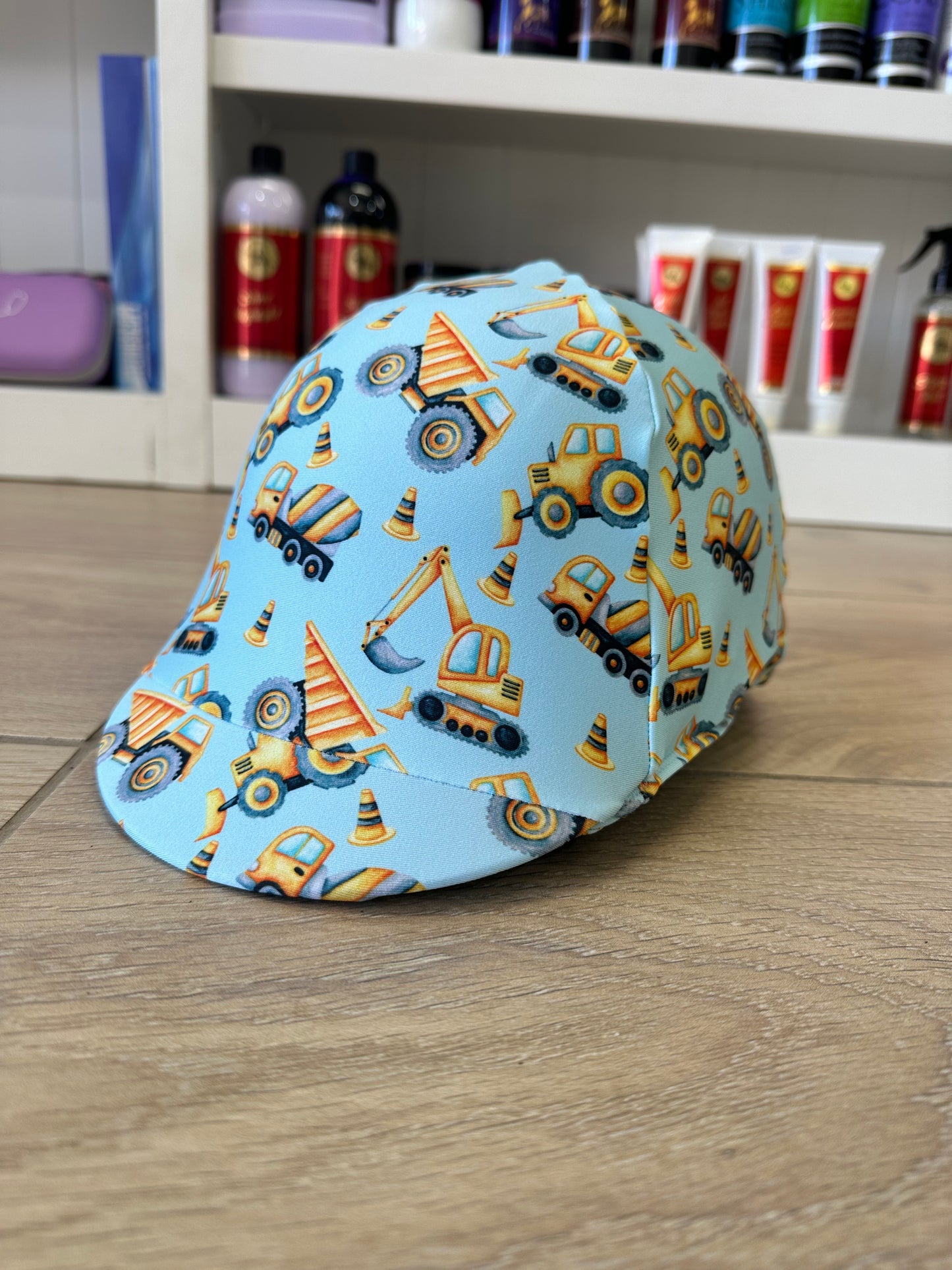 Construction Day Kids Helmet Cover