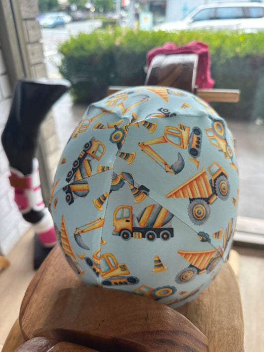 Construction Day Kids Helmet Cover