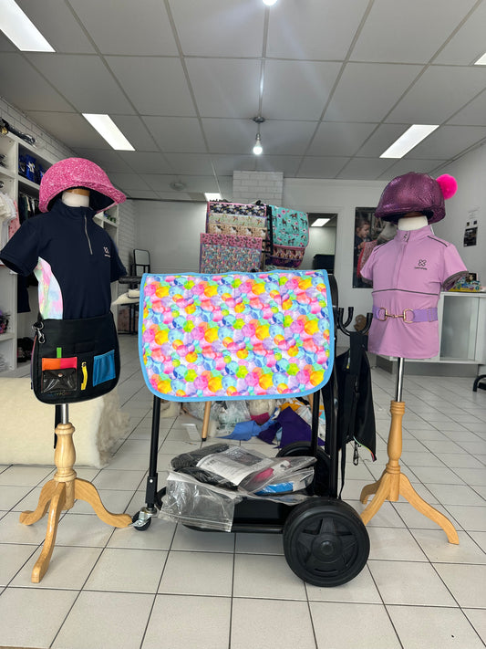 Bright Bubbles Kids Saddle Pad