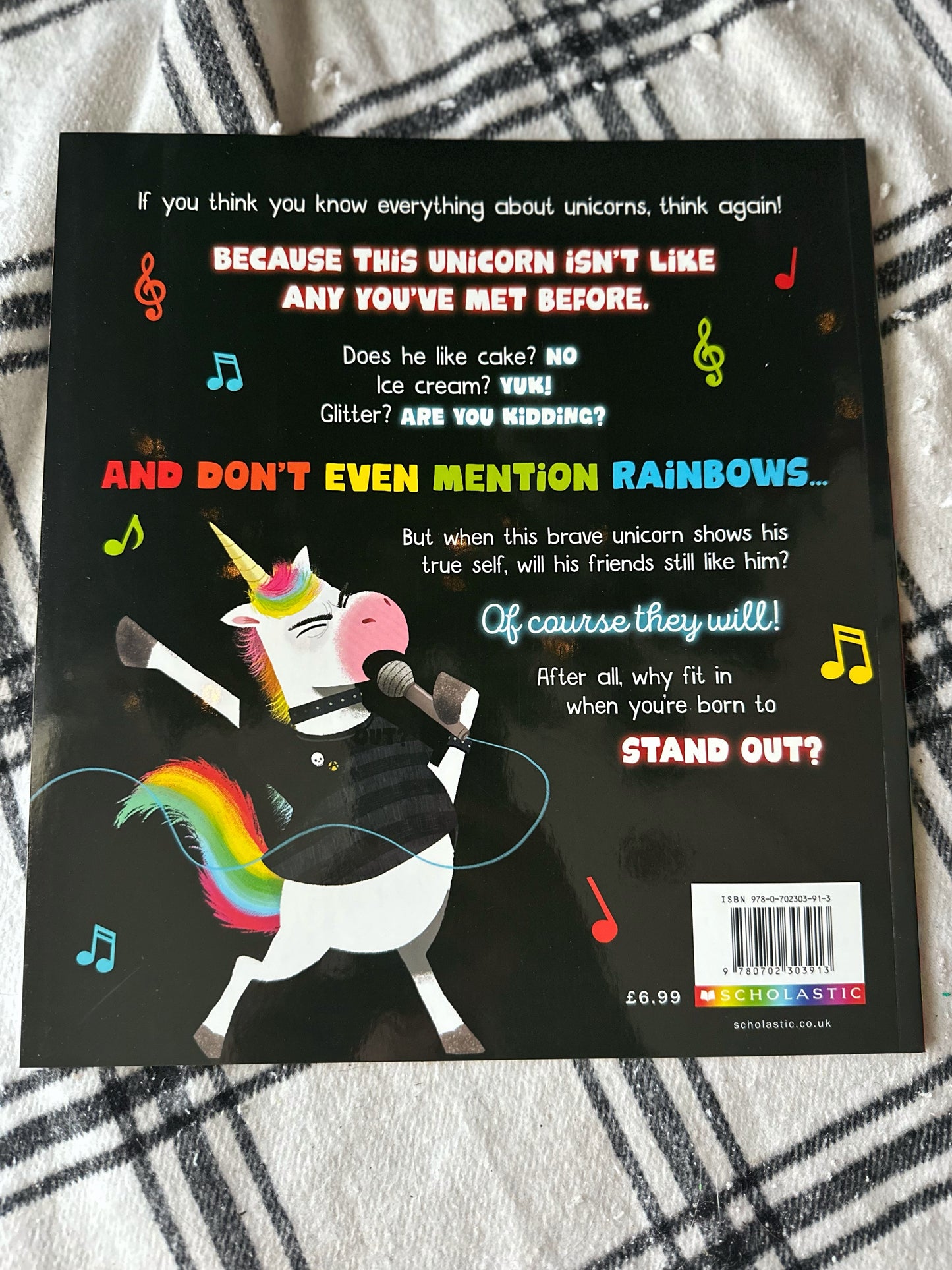 Unicorns Don’t Love Rainbows by Emma Adams
