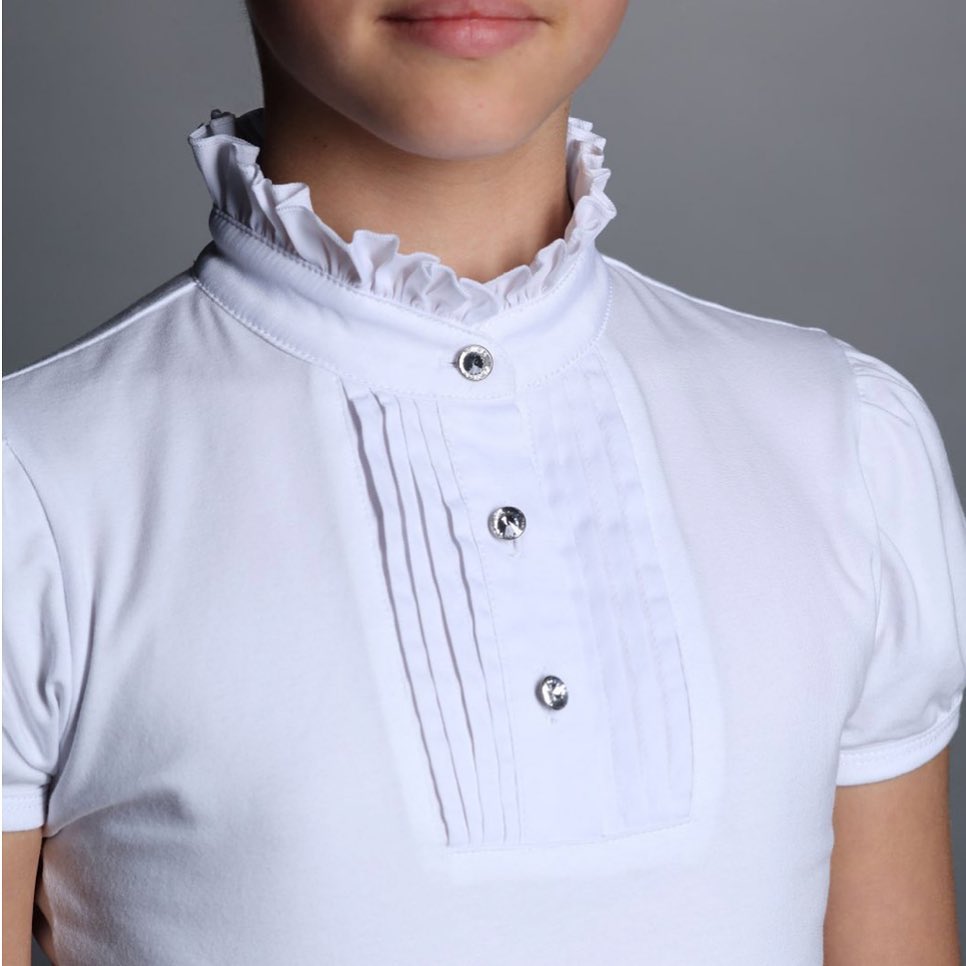 Giddyupgirl Cara Ruffle Girls Show Shirt