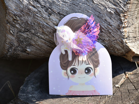 Large Unicorn Hair Clips