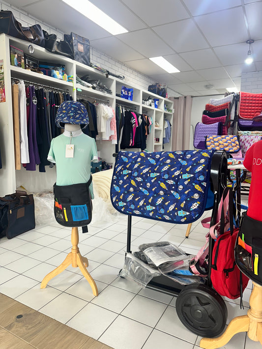 Blast Off! Kids Saddle Pad