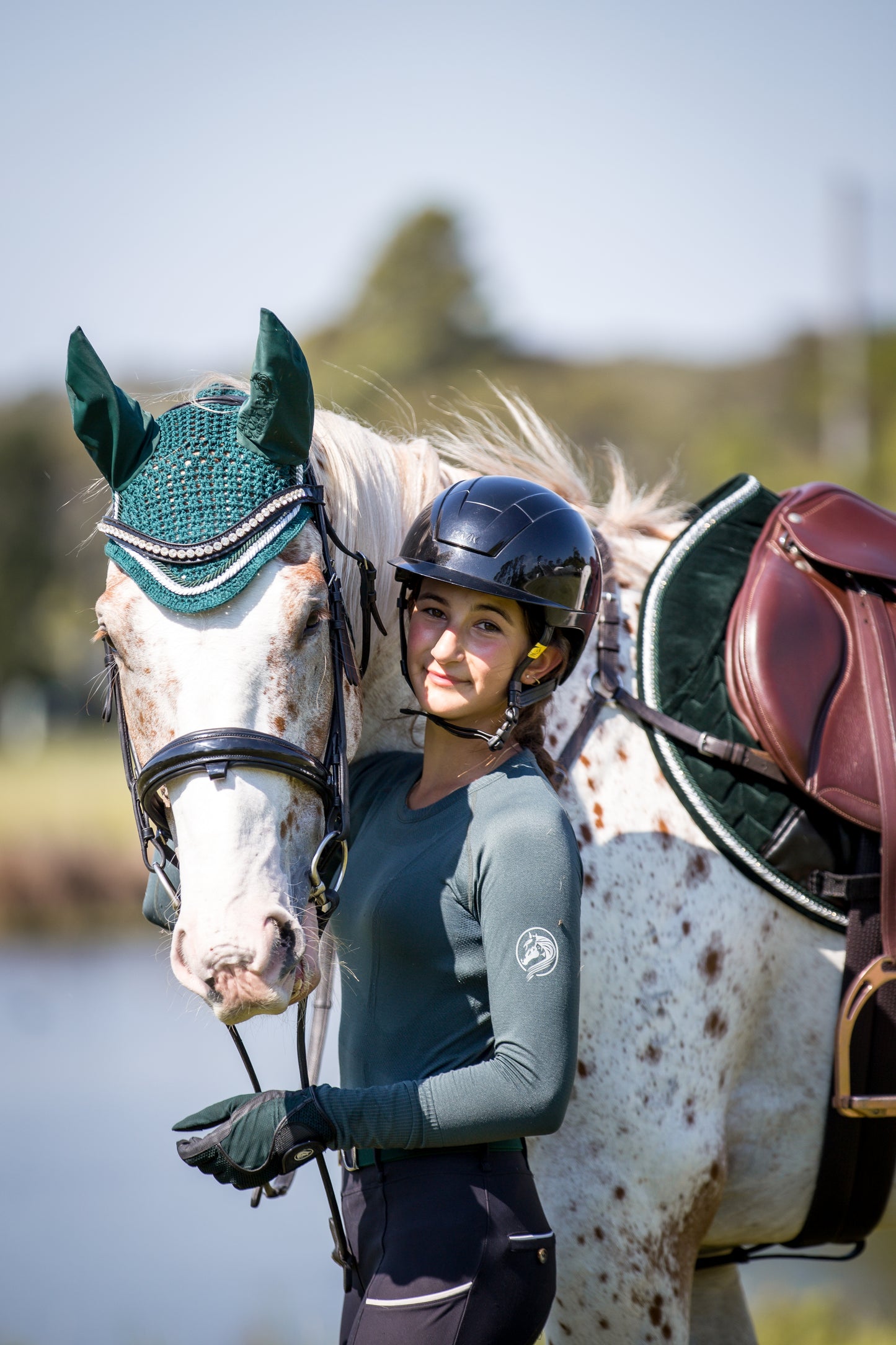 Lady Godiva Equestrian Limited Edition Velvet Pony Dressage Pad