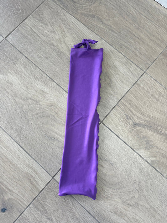Solid Colour Tie-in Tail Bag