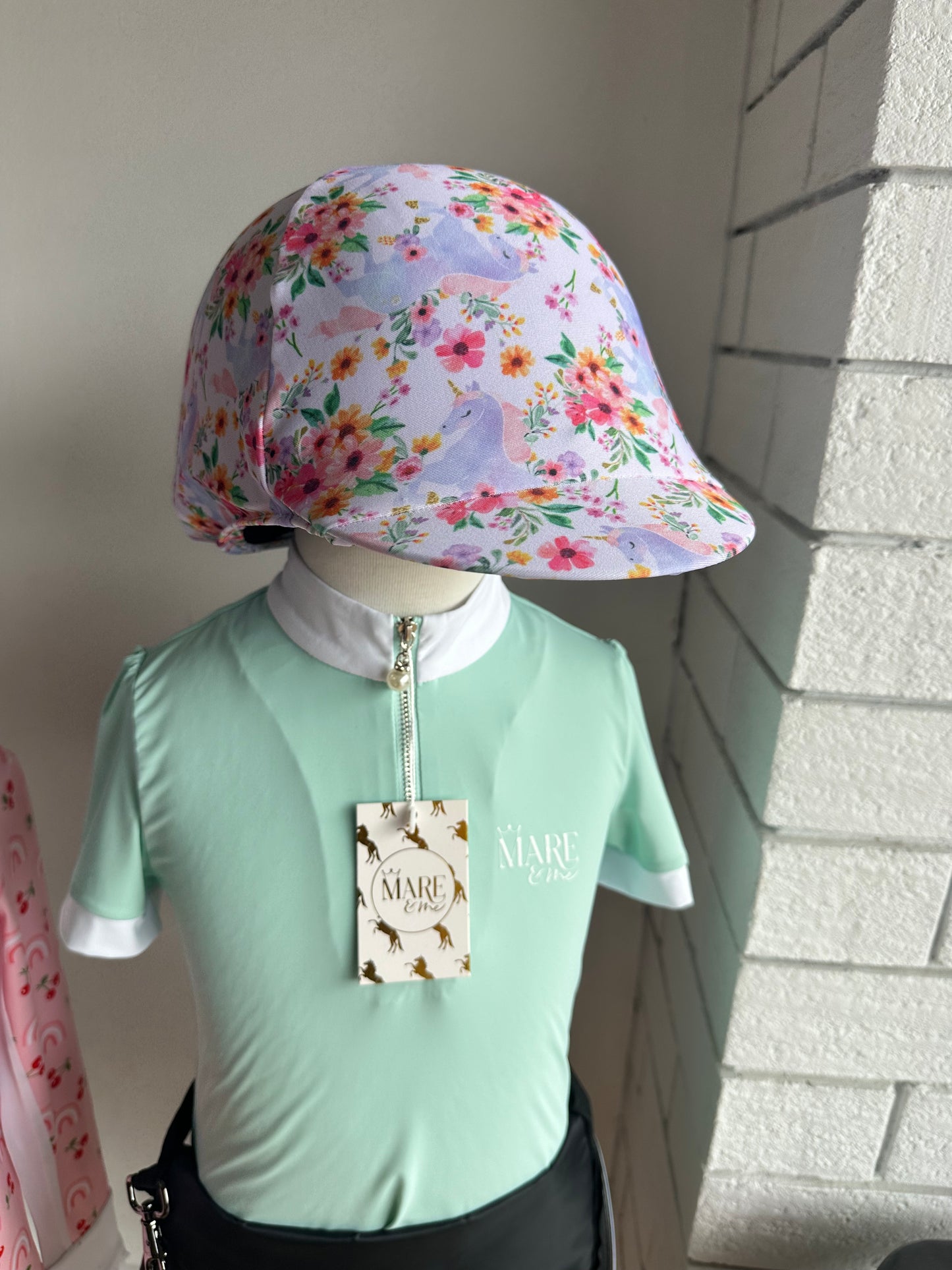 Unicorn Silhouettes Kids Helmet Cover