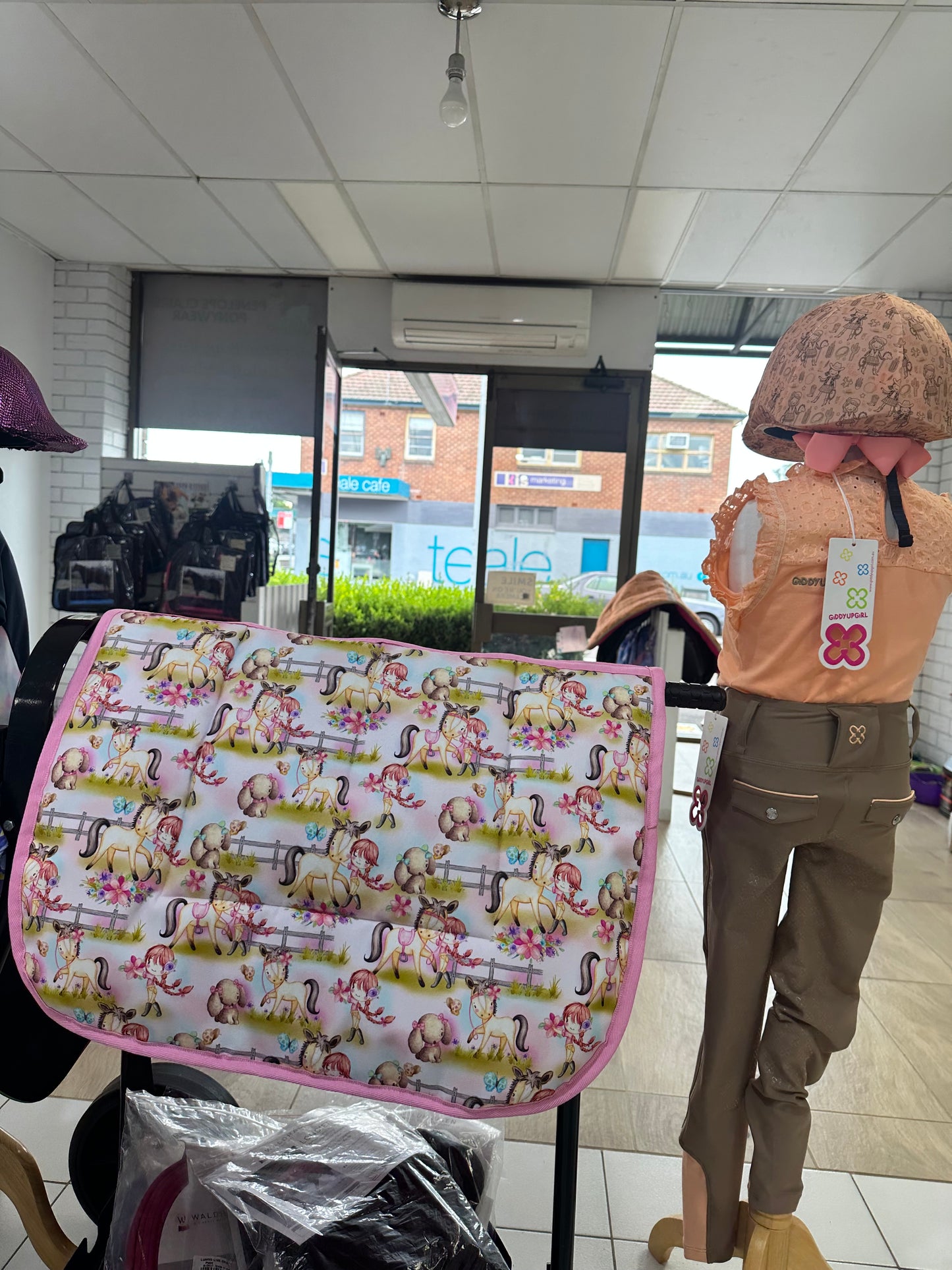 Ponies & Puppies Kids Saddle Pad