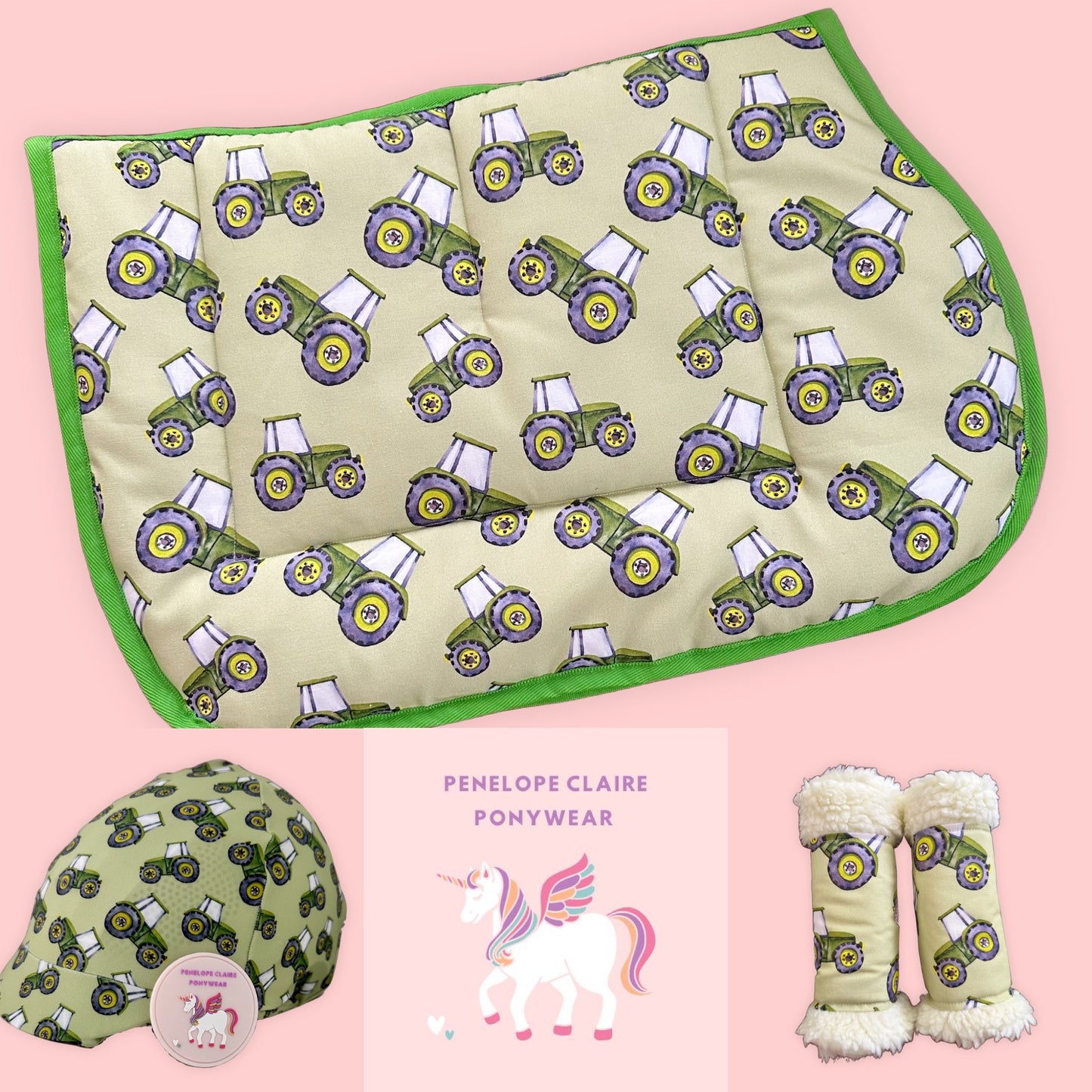 Green Tractors Paddock Boots