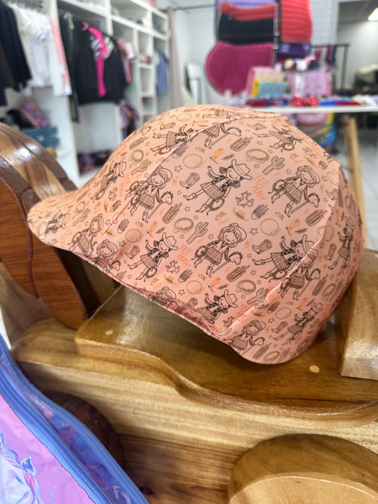 Little Cowgirl Kids Helmet Cover