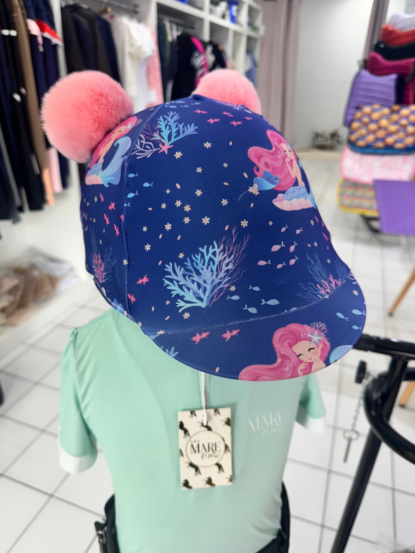 Mermaid Kids Helmet Cover