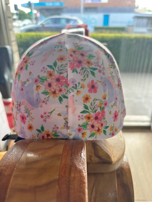 Unicorn Silhouettes Kids Helmet Cover