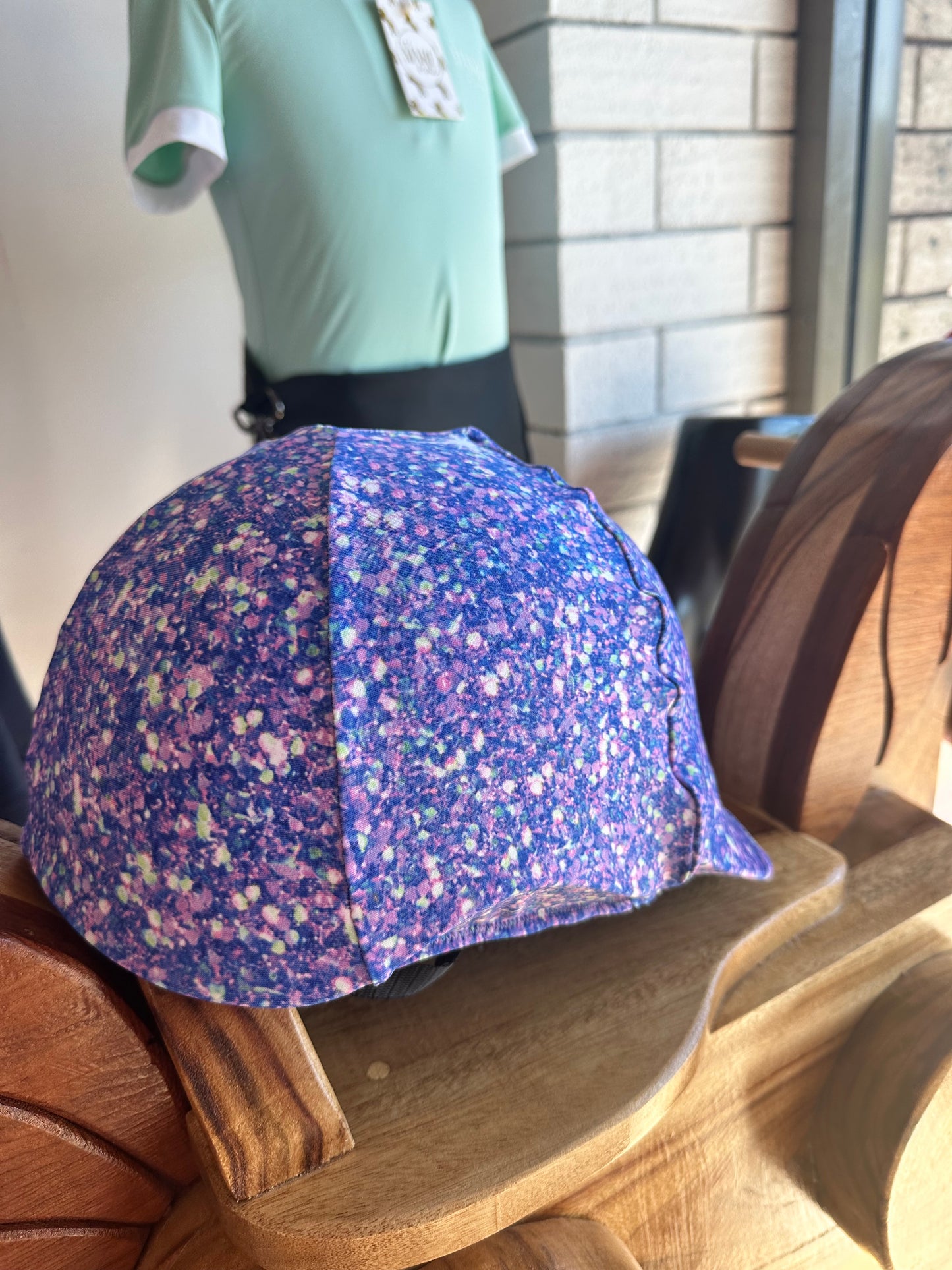Sparkle Party Kids Helmet Cover - Purple