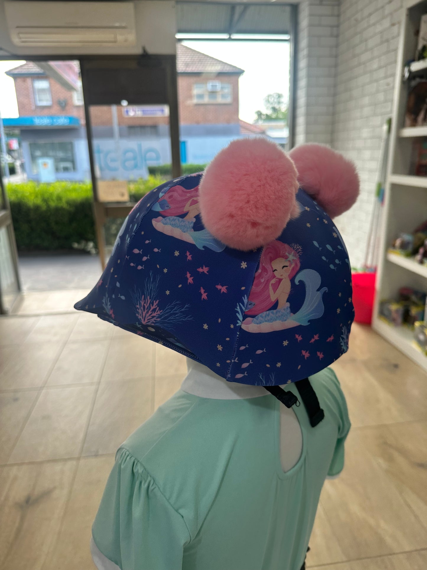Mermaid Kids Helmet Cover