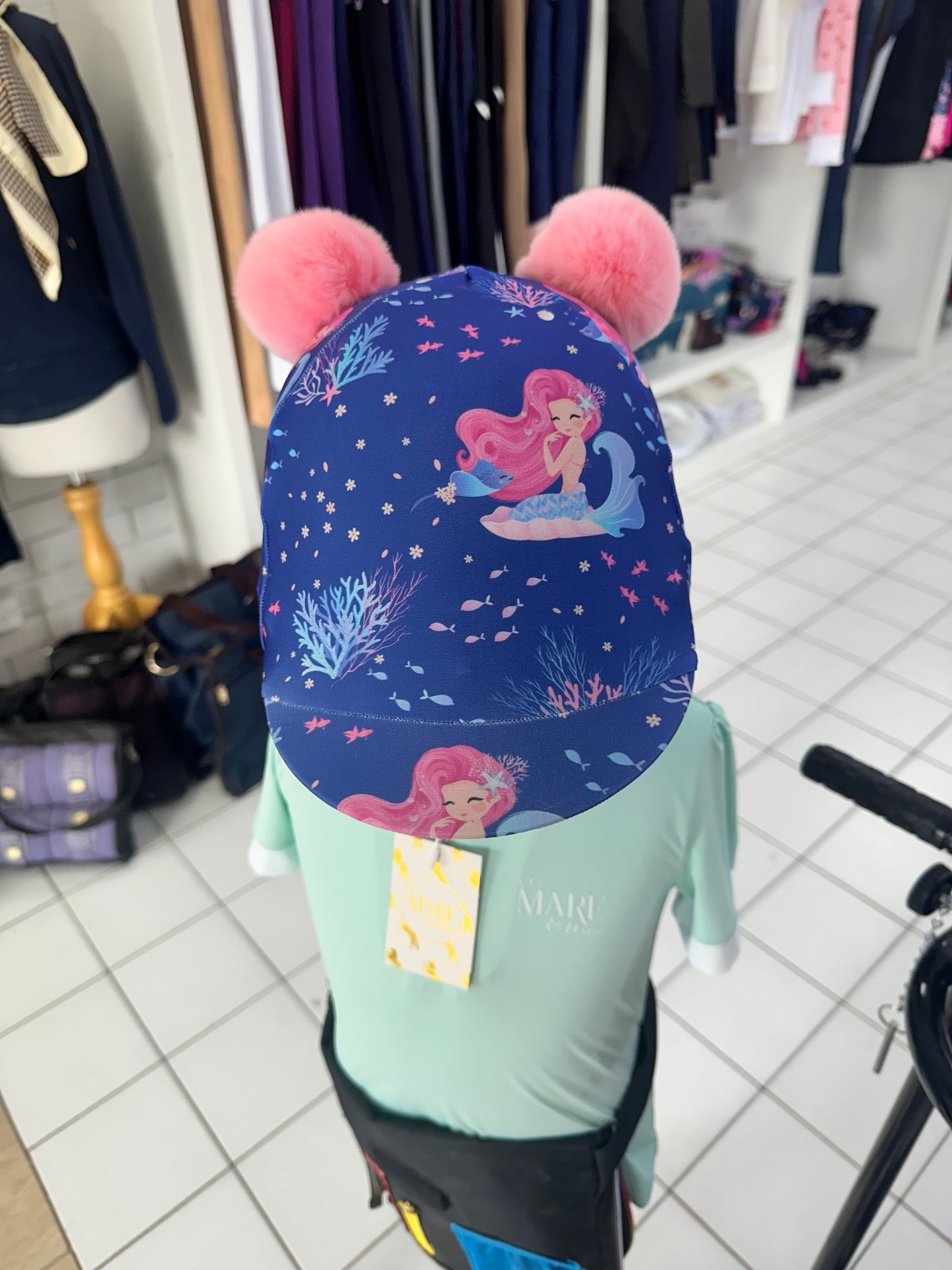 Mermaid Kids Helmet Cover