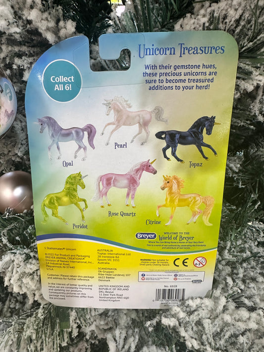Breyer Stablemates Unicorn Treasures Individuals Series 1