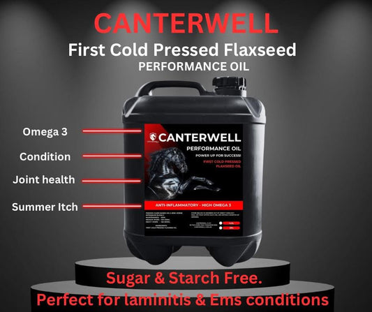 Canterwell First Cold Pressed Flaxseed Performance Oil