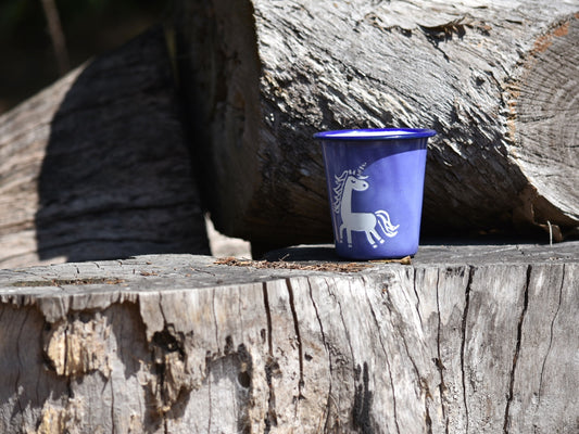 Enamelled By Suellen Unicorn Tumbler