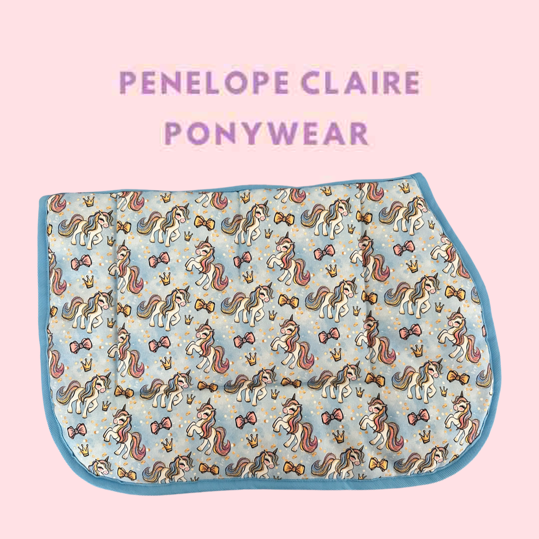 Unicorn Royalty Kids Saddle Pad