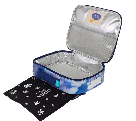 Spencil Sky Dancer Horses Big Kid Lunch Cooler with Chill Packs