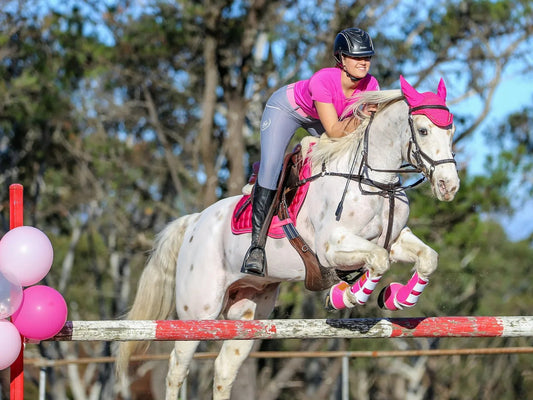 Lady Godiva Equestrian Barbie Collection in Pony Size Fly Bonnet