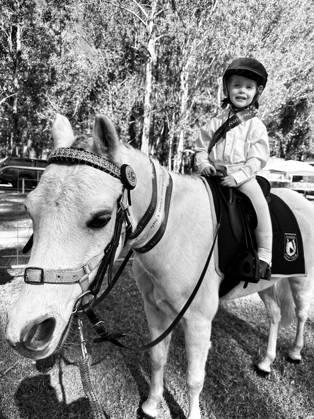 Horse Riding Toddler at a Pony Club NSW Competition