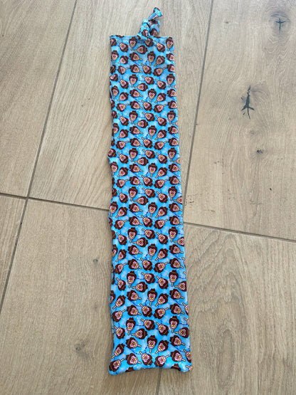 Light Blue Ice Creams Tie-in Tail Bag