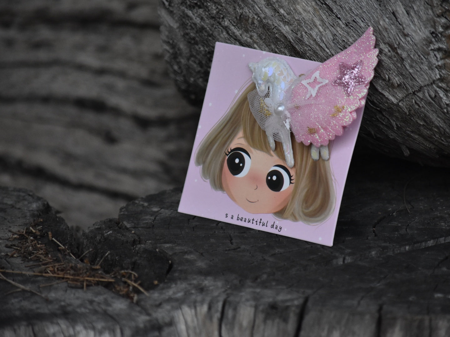 Large Unicorn Hair Clips