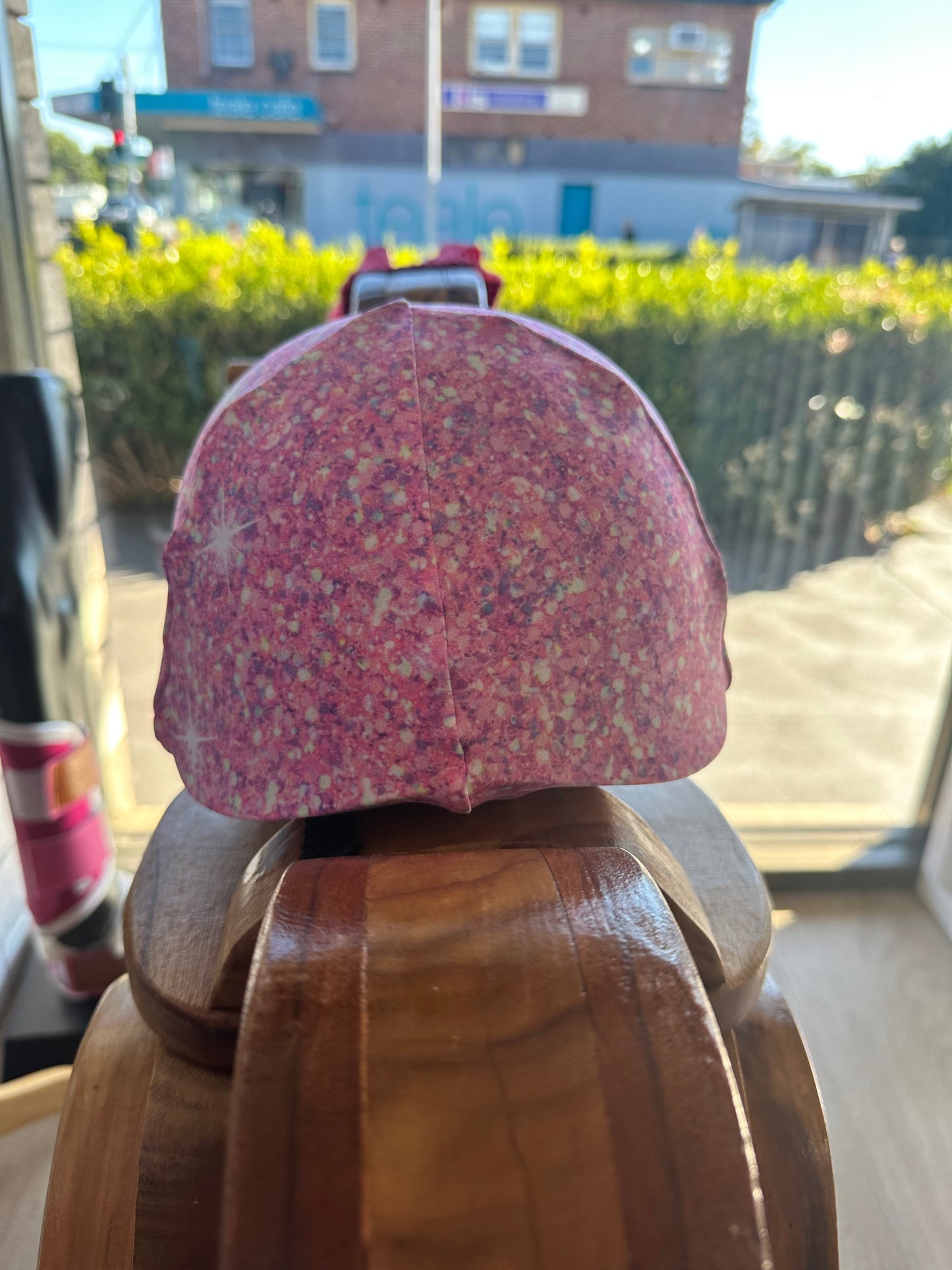 Sparkle Party Helmet Cover - Ballerina Pink