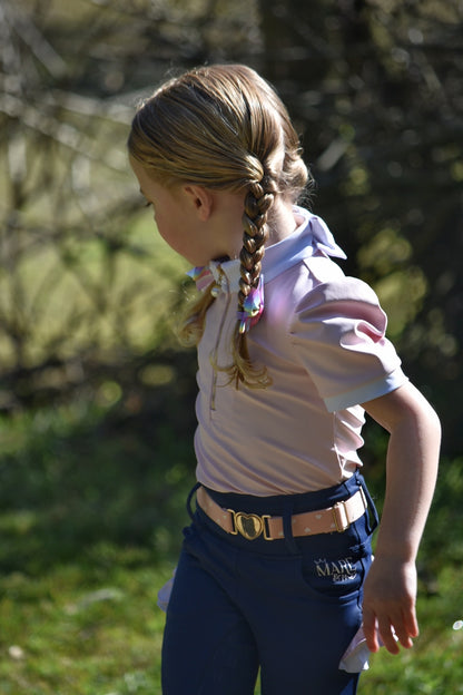 Childs Adjustable Stretchy Horse Riding Belt