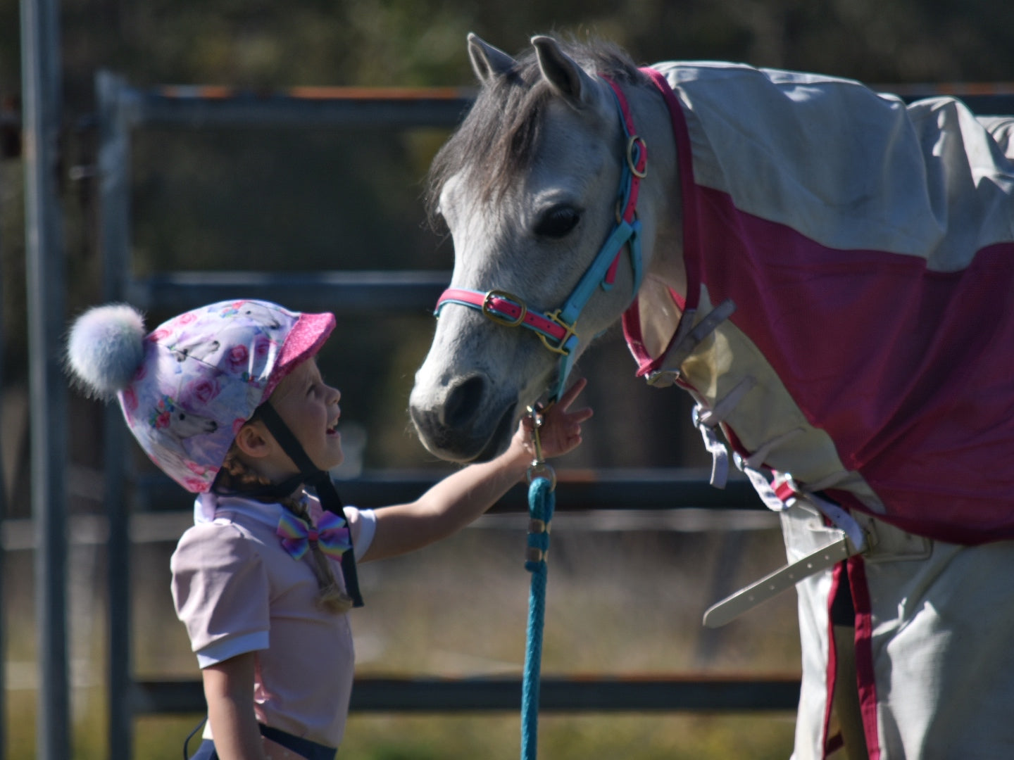 Mare and Me Pink Moondancer Riding Shirt