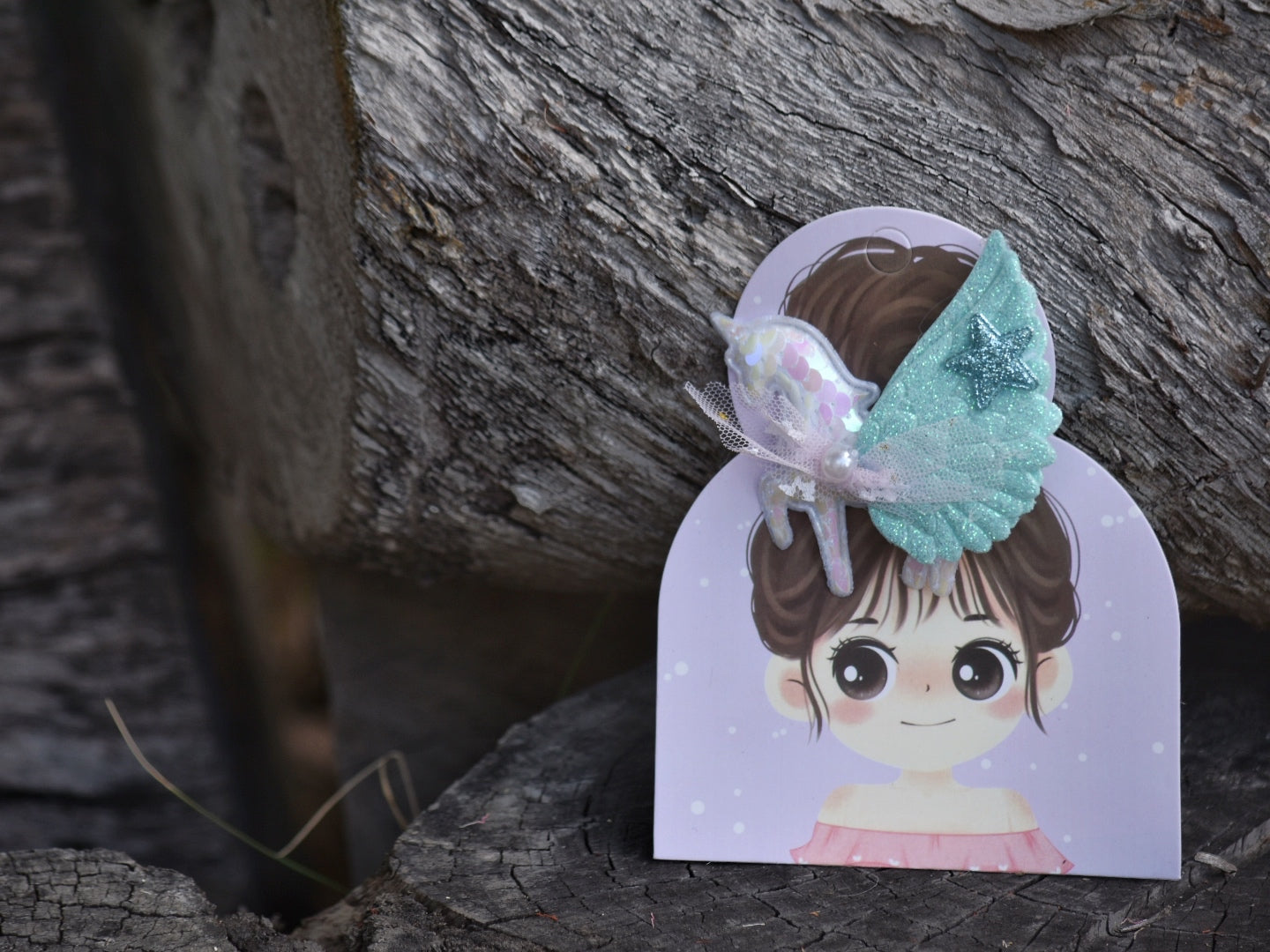 Large Unicorn Hair Clips