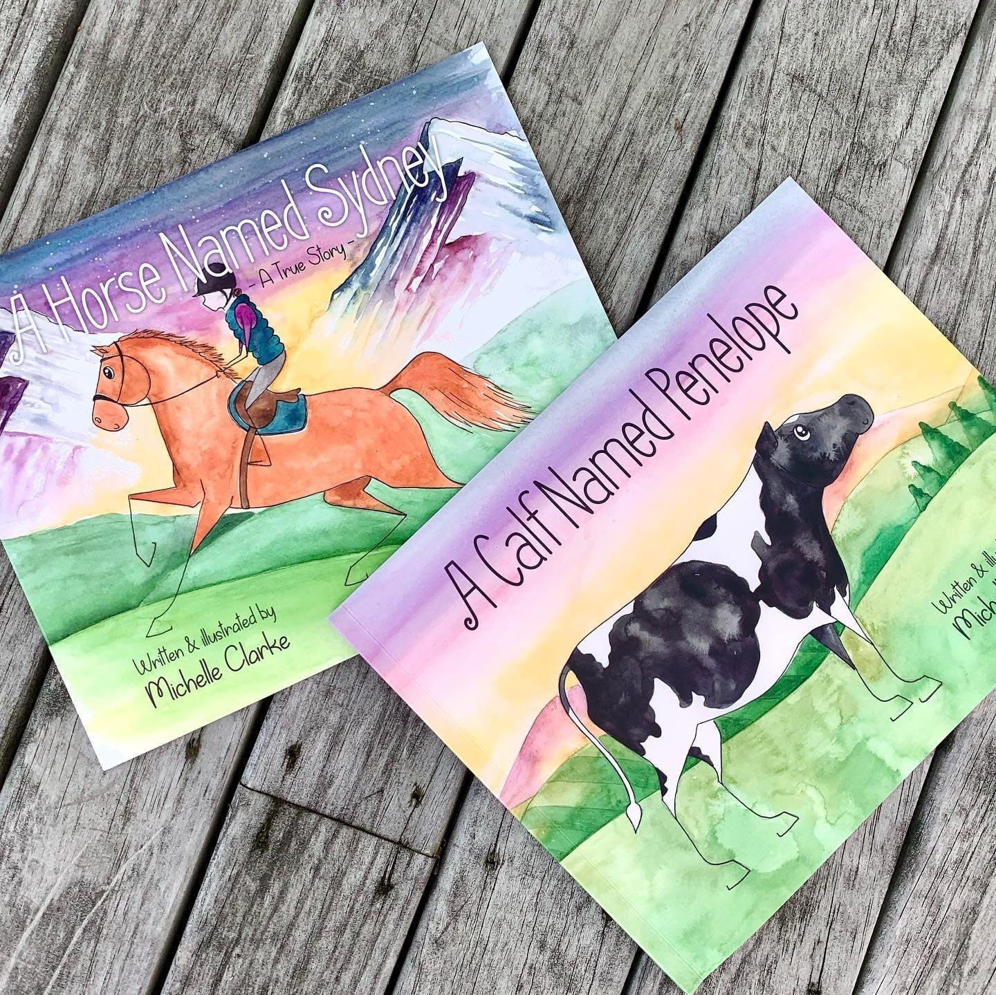 A Calf Named Penelope written & illustrated by Michelle Clarke
