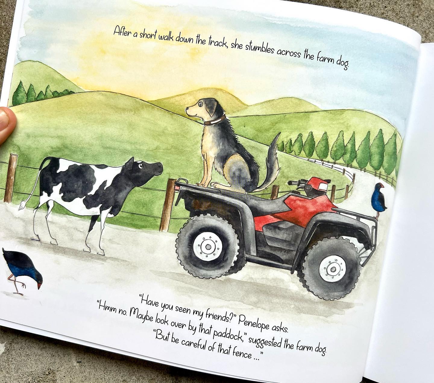 A Calf Named Penelope written & illustrated by Michelle Clarke