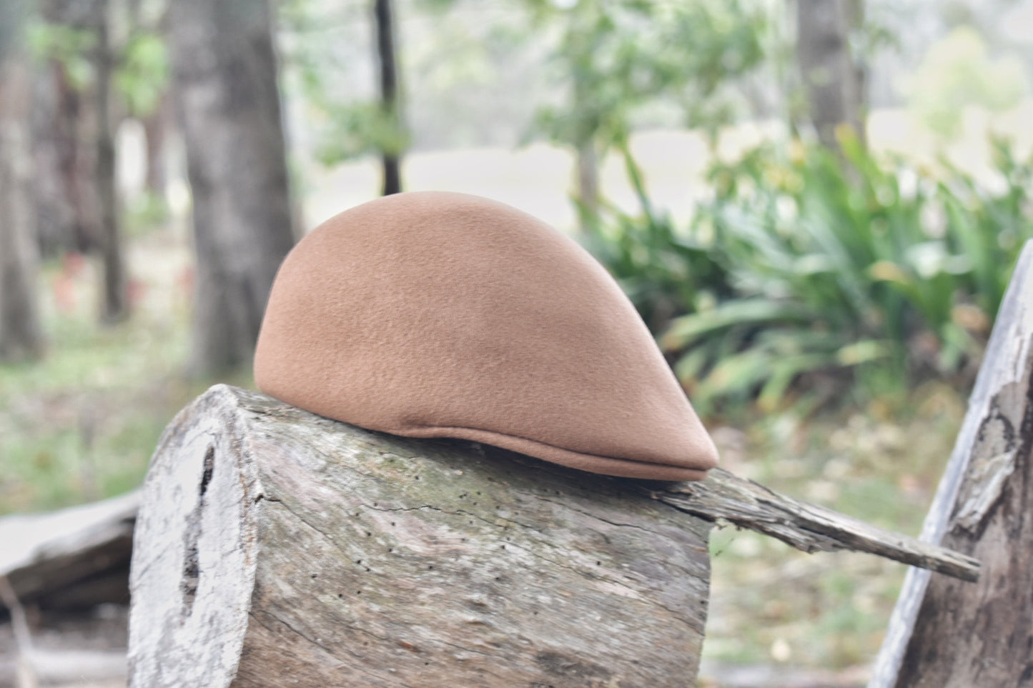 Men’s Caramel Woollen Flat Cap