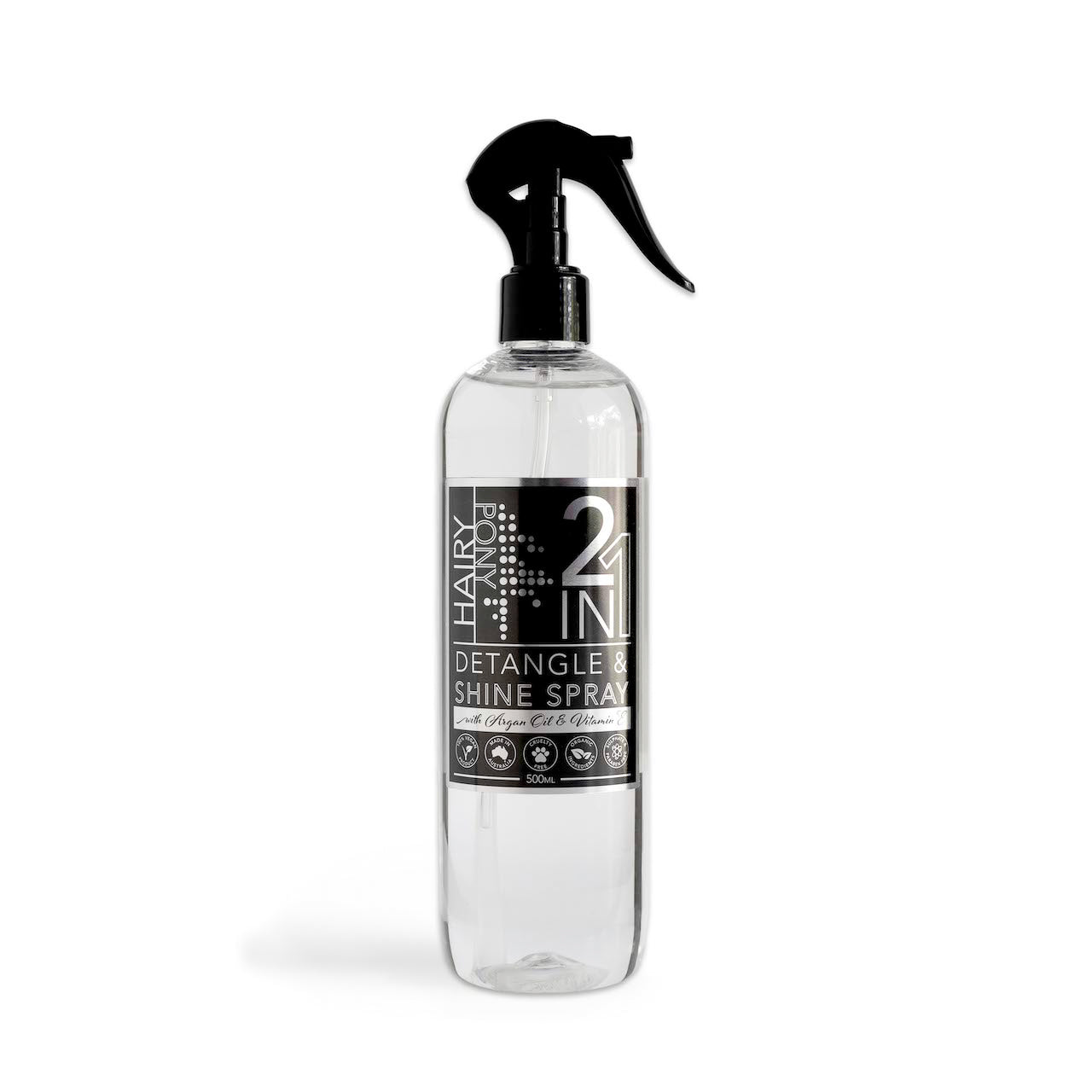 Hairy Pony 2 in 1 Detangle & Shine 500ml Spray