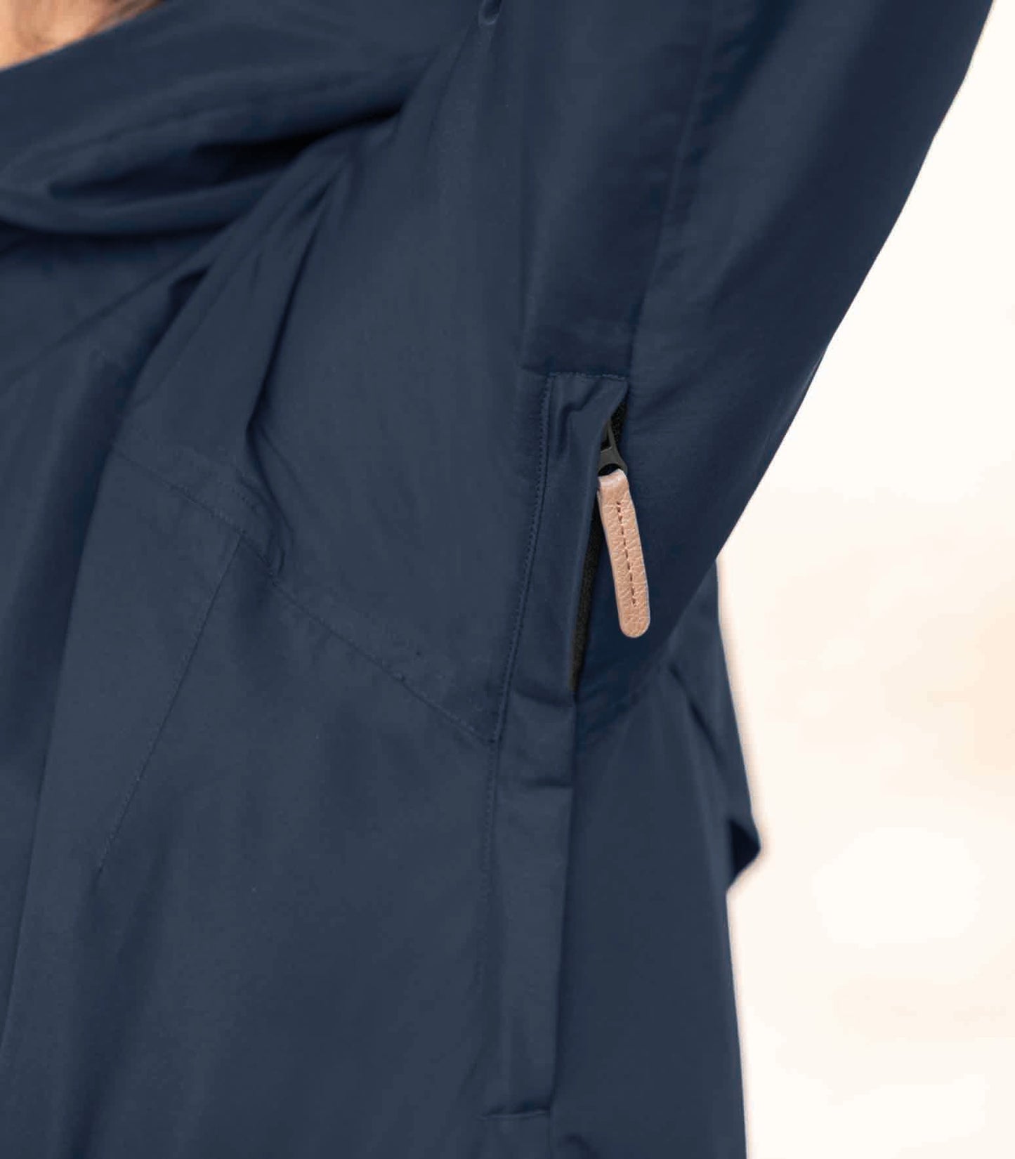 ELT Fehmarn Long Riding Raincoat Night Blue