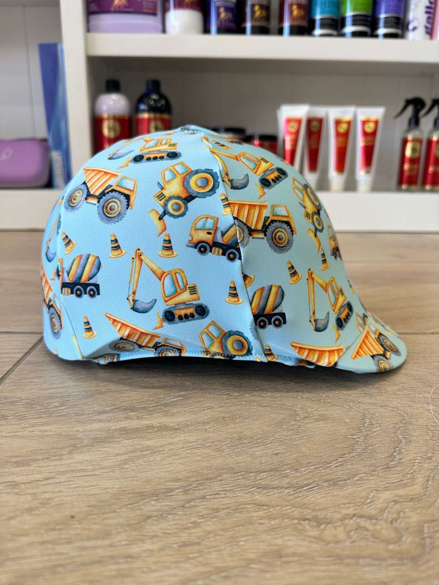 Construction Day Kids Helmet Cover