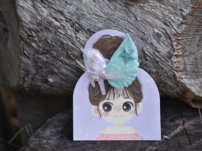 Large Unicorn Hair Clips