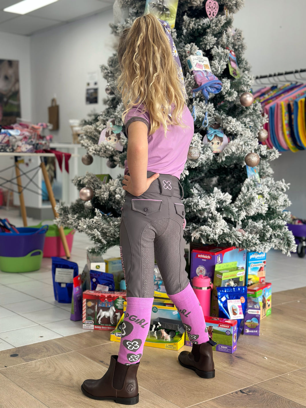 Girls Casual Horse Riding Jodphurs, Riding Tights, Riding Tops, Matchy ...