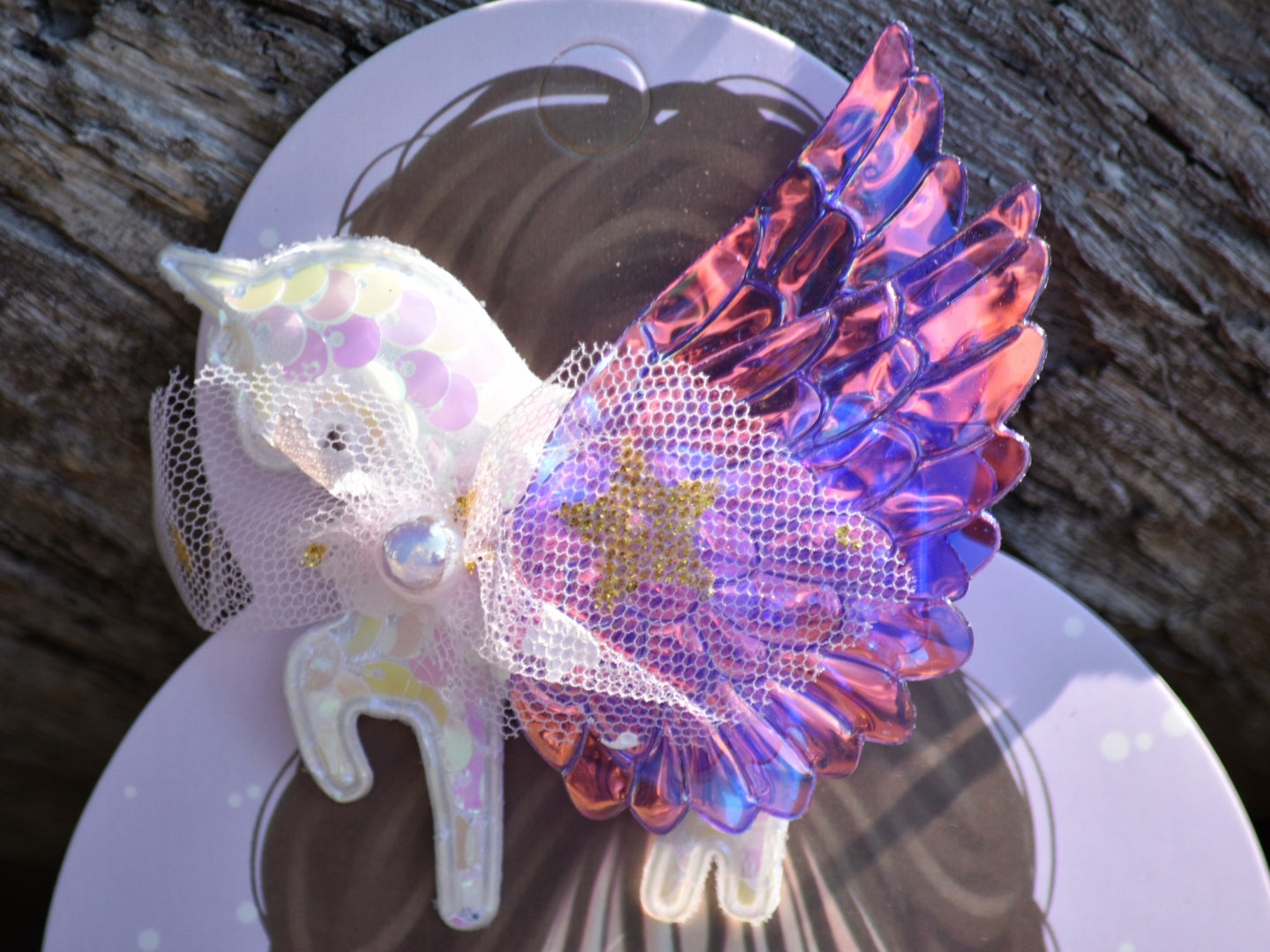 Large Unicorn Hair Clips