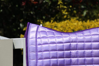 Lady Godiva Equestrian Frilled Pony Dressage Pad Lavender Collection