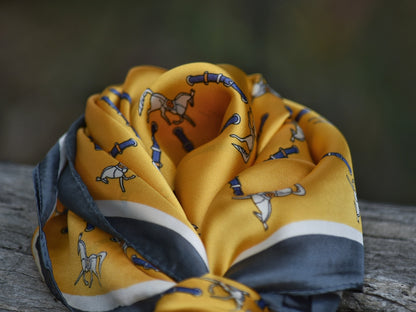 Large Square Equestrian Scarves